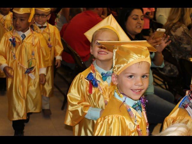 Twins Preschool Graduation