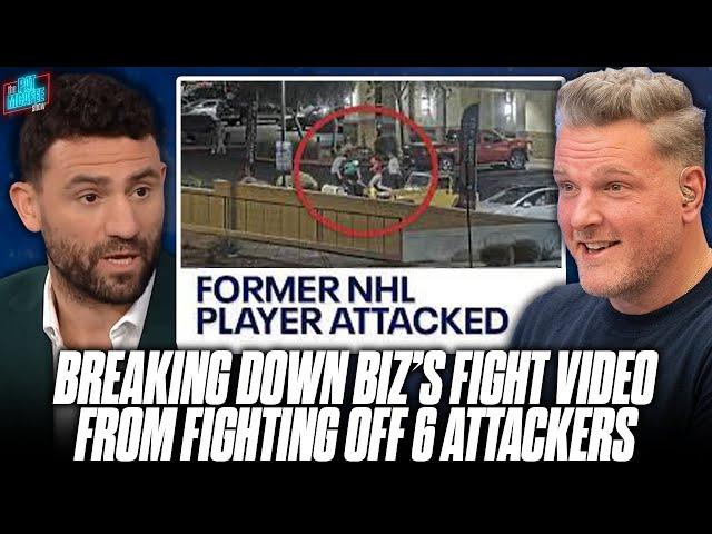 Breaking Down Footage From NHL Vet & Podcaster Paul Bissonnette's Fight vs 6 Scumbags | Pat McAfee