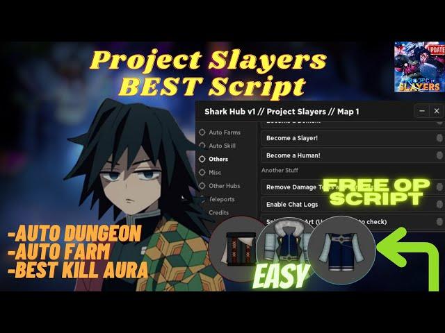 [PATCHED] Best ROBLOX Project Slayers Script Update 1.5 GUI,Dungeon Inf Points - 2023 Pastebin