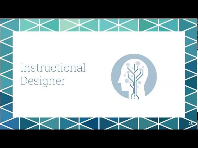 Transitioning from Teaching to Instructional Design 8-8-18