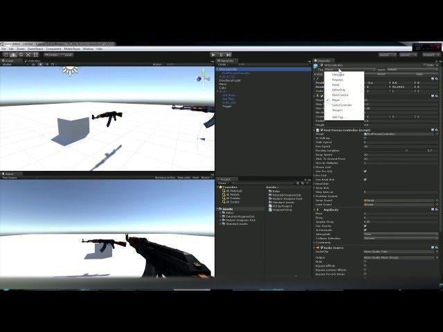 Unity3D - Tutorial-Weapon Pick Up! [EN]