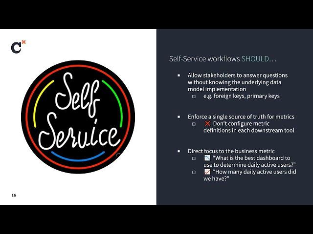 Coalesce 2024: Toward better self-service with the dbt Semantic Layer