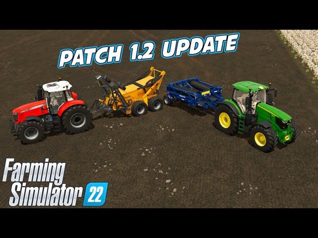 FS22 Patch 1.2 How To Remove Rocks Update | Farming Simulator 22