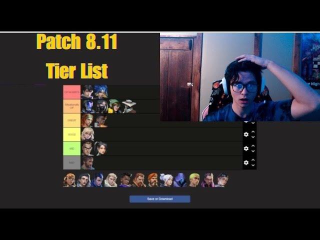 VALORANT PATCH 8.11 IN-DEPTH TIER LIST