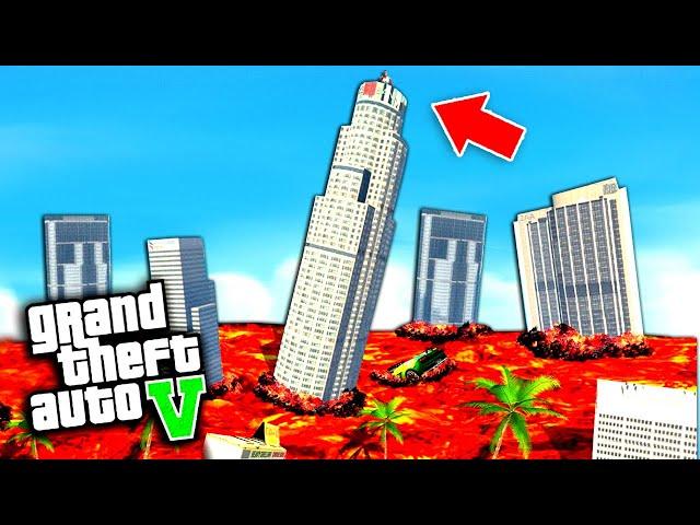 GTA 5 INUNDAT de LAVA ! E posibil ?