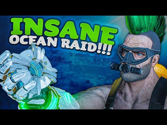 Insane Alpha Ocean Base Raid!!! - Ark Duo Small Tribes Official