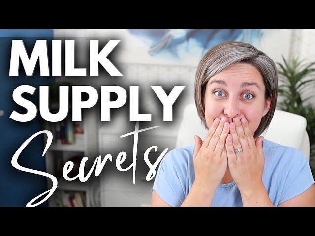 Secrets to a GREAT Milk Supply | 5 things you MUST do!