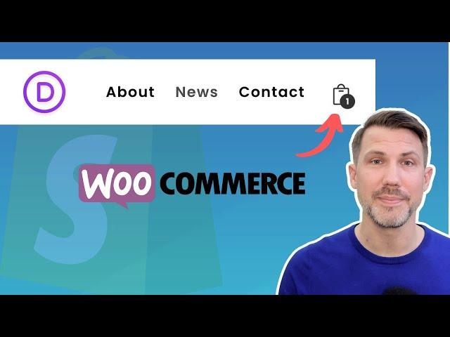 Style Your Divi Menu Cart Icon Like Shopify