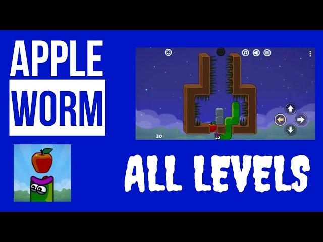 Apple Worm - Level 1-30 - Full Game Walkthrough