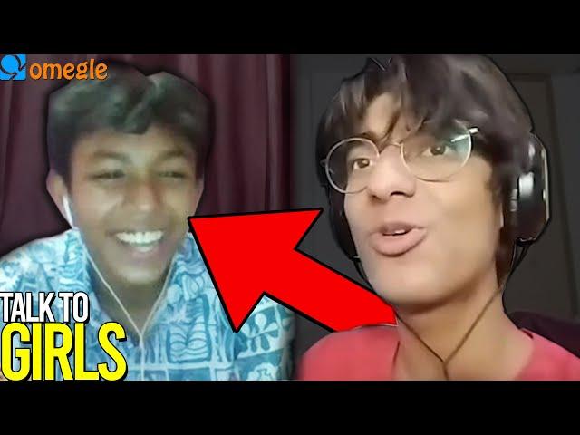 Teaching Indian Kid How to Talk to Girls on Omegle!