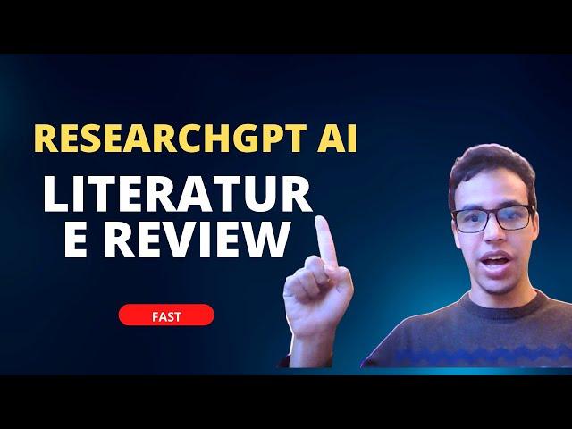 How to write a literature review super fast using ResearchGPT from SciSpace