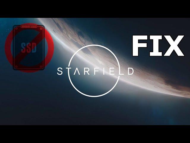 Starfield still freezing after moving to SSD? FIX