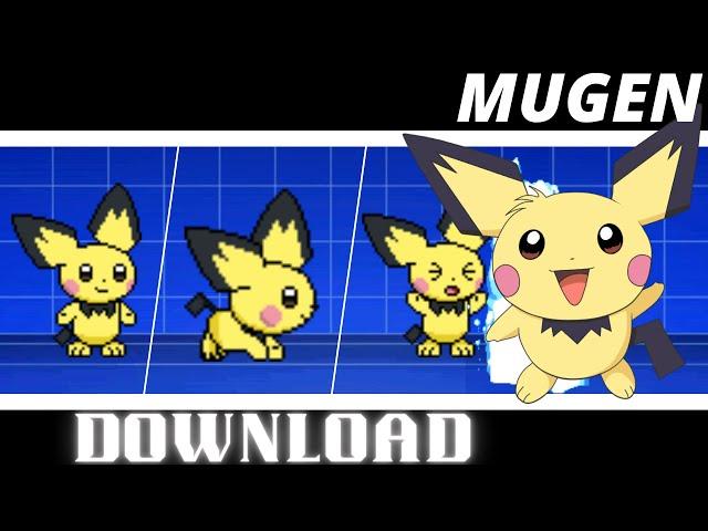 DOWNLOAD PICHU (BY YochiThMaster333) | AI BATTLE | JUMP FORCE MUGEN