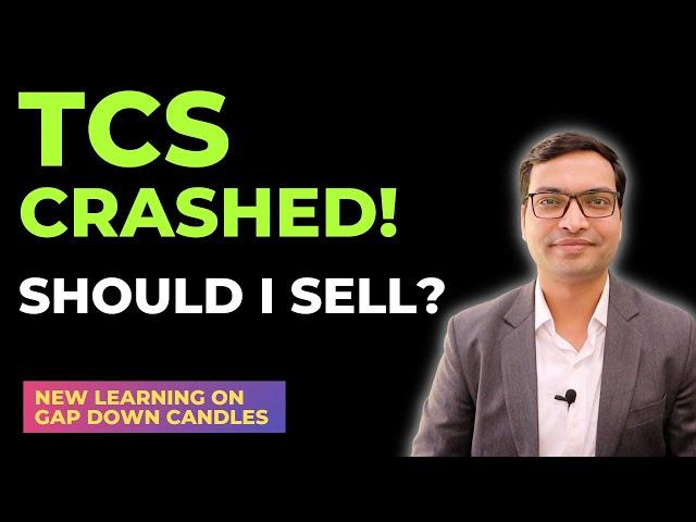 TCS Share Gap Down Analysis - Should I Sell?