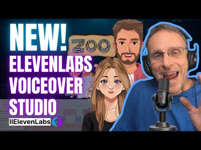 NEW! ElevenLabs Voiceover Studio!
