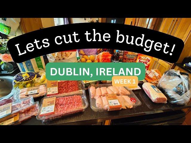 Dunnes Stores Food Haul - DUBLIN IRELAND - Price's On-Screen!