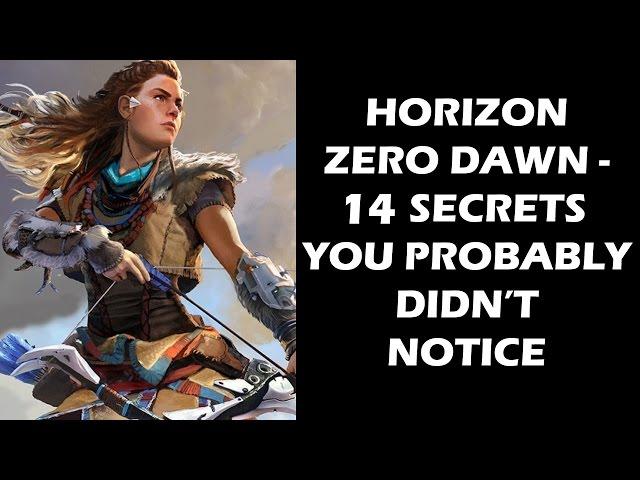 Horizon Zero Dawn - 14 Secrets, Easter Eggs And References You Probably Missed