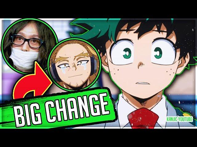 My Hero Academia Creator Horikoshi Losing Control? MAJOR CHANGE!?