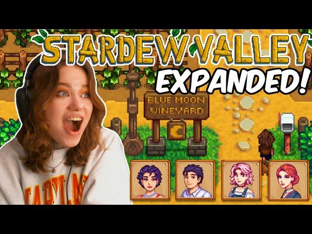 Trying Stardew Valley Expanded!