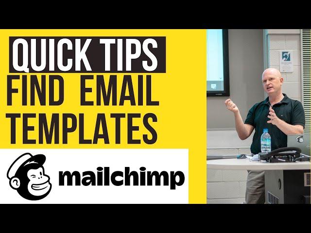 How to find Mailchimp email templates (Quick Tip)