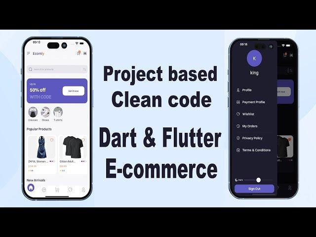 Flutter Clean Architecture With BLoC Course Dart | Bloc | Nodejs | Cron Job | Rest API | Part 1