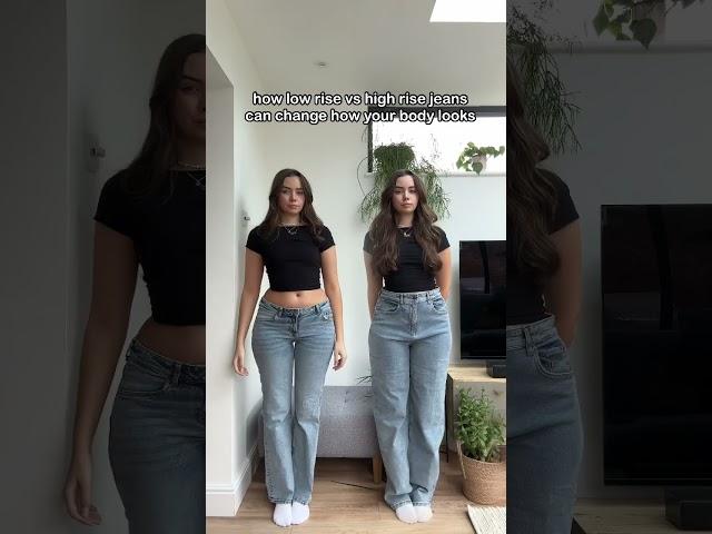 How high rise jeans vs low rise jeans can change your body