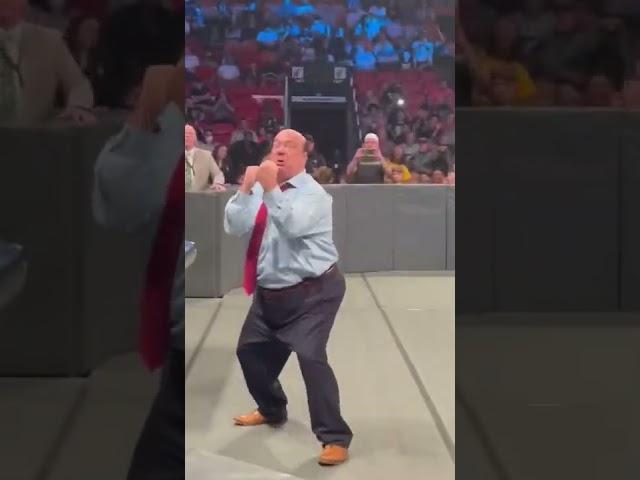 PAUL HEYMAN ATTACKS FAN (short)