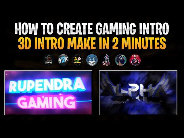 How to make gaming intro in 2021  | Panzoid Se Intro Kaise Banaye | Gaming Intro Kaise Banaye