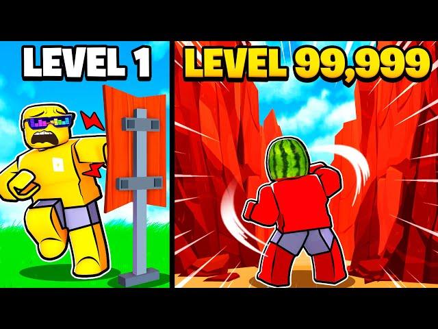 Upgrading to MAX LEVEL PUNCH SIMULATOR In ROBLOX