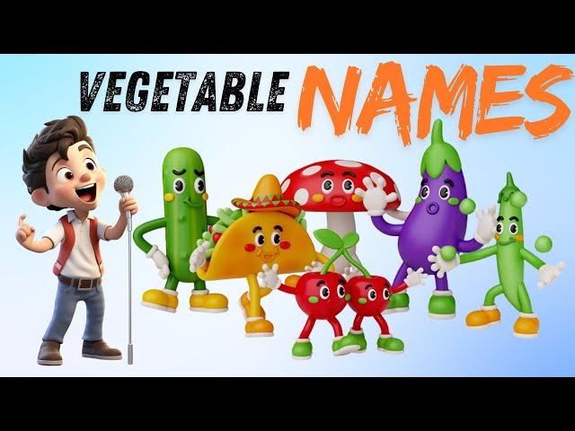 Vegetable Names Song: Fun Learning with Rhymes for Kids