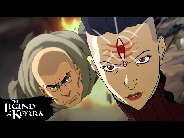 All Red Lotus Fight Scenes  Zaheer, P'Li, Ming Hua, Ghazan | The Legend of Korra