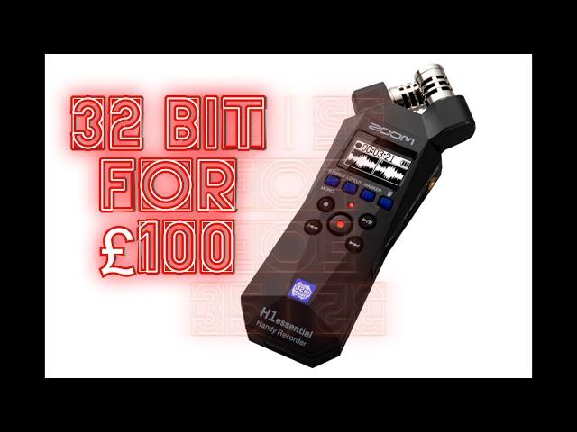 Zoom H1 Essential - A Real Budget 32 Bit Recorder. What Does it Sound Like?