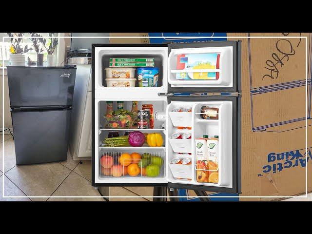 Review Arctic King 3.2 Mini Fridge Compact Refrigerator with Freezer