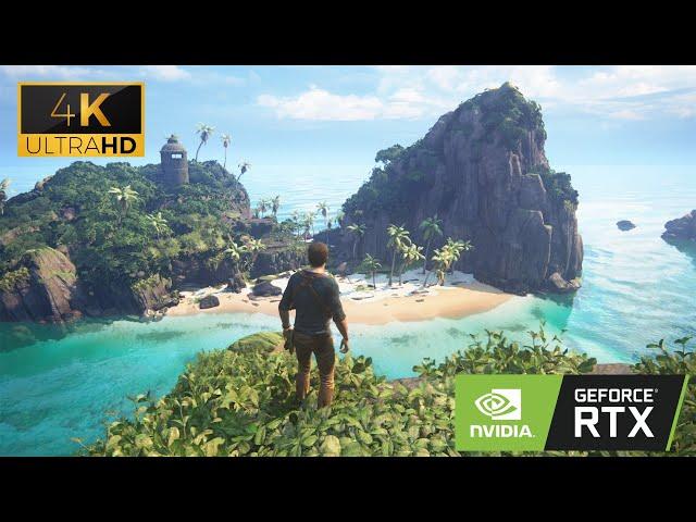 Uncharted Legacy of Thieves Collection PC ( MAX SETTINGS 4K 60 FPS ) FREE ROAM GAMEPLAY