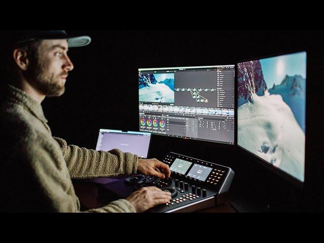 My Color Grading Setup (BenQ Monitors & Blackmagic Design Mini Panel)