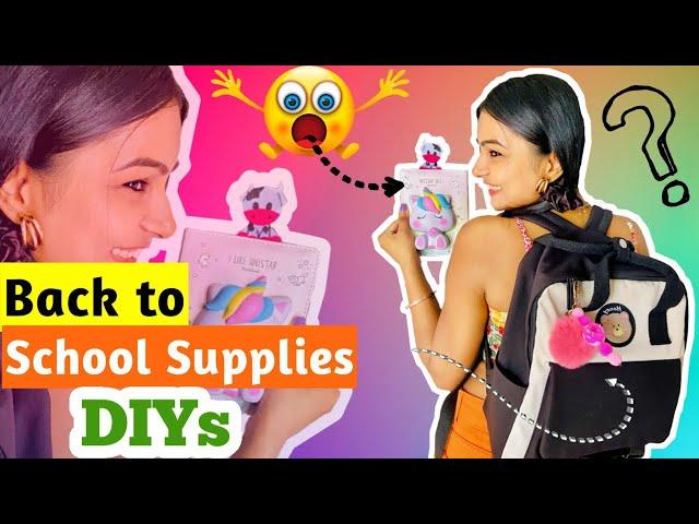 DIY Back to School Supplies#crafteraditi #diy #schoolsupplies #shorts #backtoschool @CrafterAditi