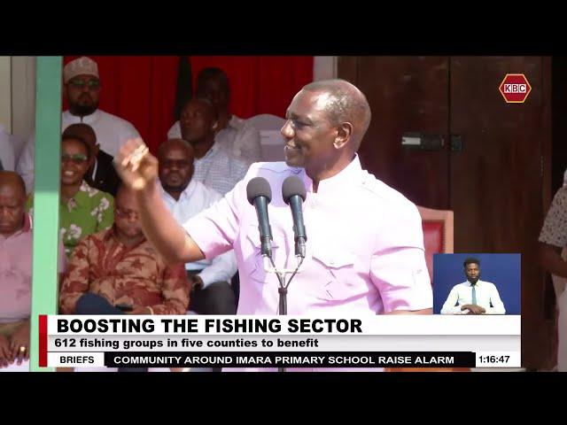 The government has injected 1.7 billion to spur economic growth among the fisher folk