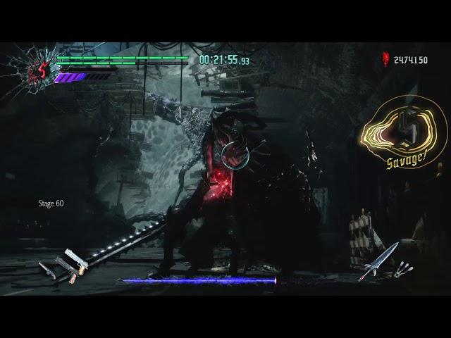 Devil May Cry 5 Stage 60 Bloody Palace(Cavaliere Angelo) -Dante