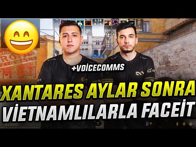 XANTARES WOXİC İLE SESLİ FACEİT POV! VİETNAMLILAR XANTARES'İ GÖRÜNCE SEVİNİYORLAR! ETERNAL FIRE CS2