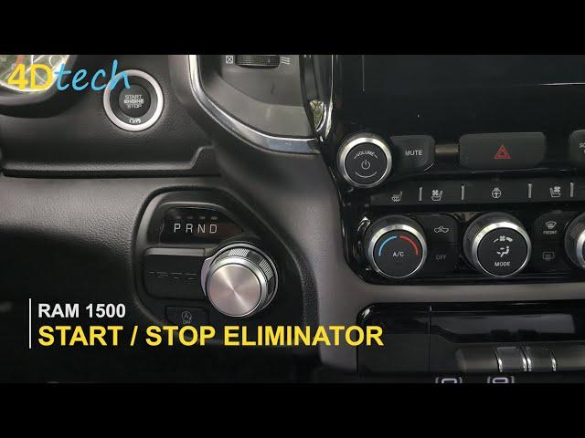 Ram 1500 DISABLE Auto Start/Stop Feature - Turn ON and OFF permanently! [2019-2024]