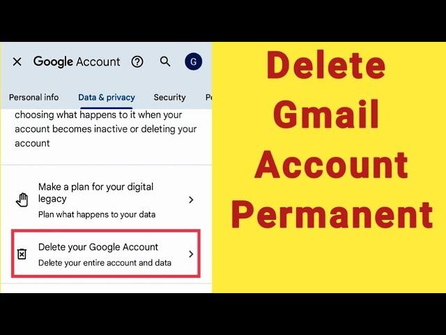 how to delete Gmail account permanently in Urdu | remove Google Account permanently #deletegmailid