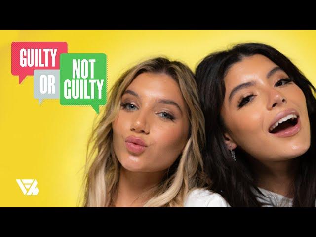 Mads & Sab talk about boyfriend & TikTok drama in Guilty Or Not Guilty!