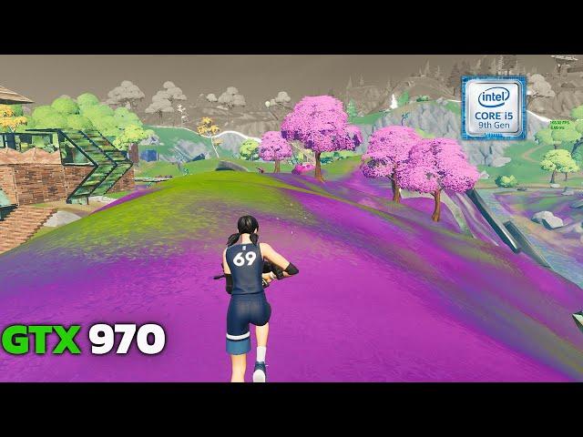 GTX 970 Fortnite Season 7 | ARENA full game 20K | mobile settings [165Cap] 1080p