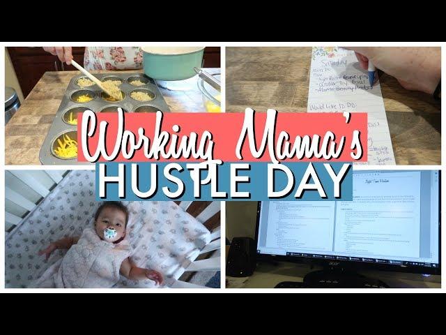 How a Working Mom Balances a Side Hustle and a Full-Time Job | HUSTLE DAY DITL