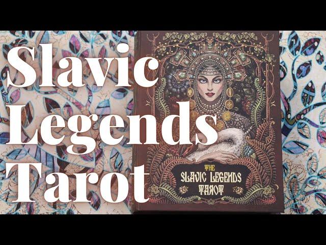 GORGEOUS!  The Slavic Legends Tarot by  Taroteca | Walkthrough