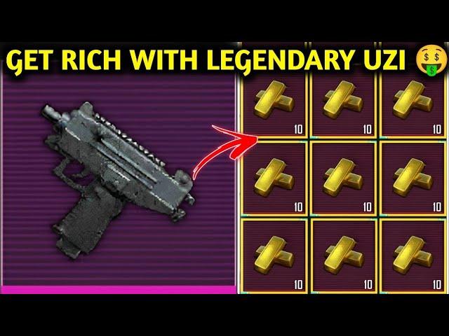 GET RICH WITH LEGENDARY UZI  PUBG METRO ROYALE CHAPTER 23