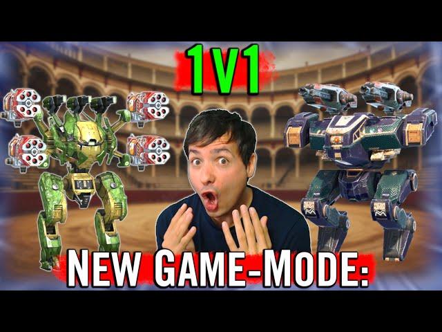 They actually made a 1v1 Duel GameMode... War Robots