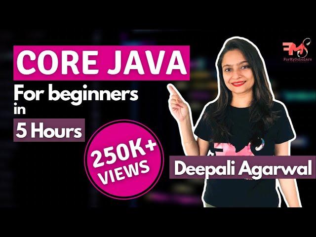 Core Java Full Course in 5 Hours | Core Java Tutorial