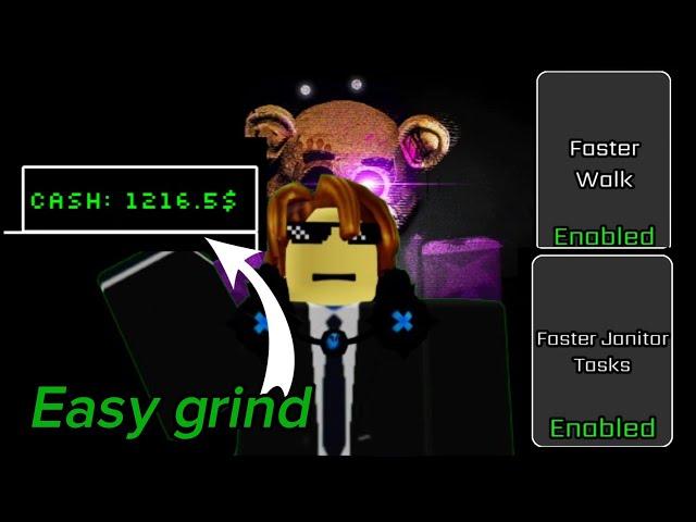 How to money grind as Janitor In FNAF COOP (NEW FNAF COOP)