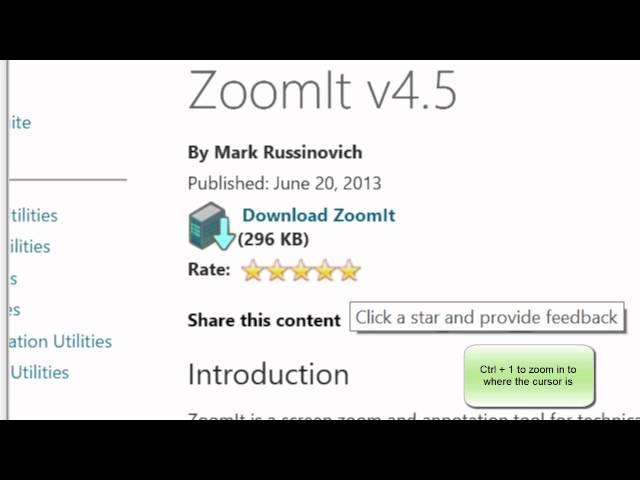 Draw on screen while presenting to an audience or making recordings - using ZoomIt